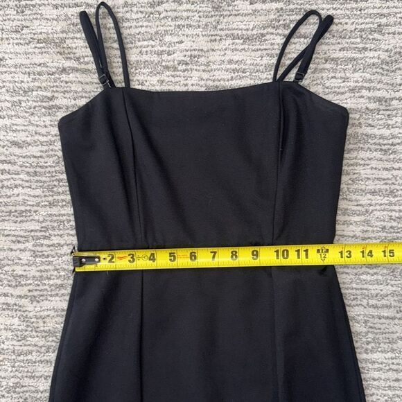 NWT NBD Eileen Gown in Black Revolve Small LBD Slit Stretch - Picture 10 of 15